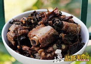 梅菜蒸排骨(图)