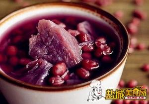 红豆紫薯甜汤