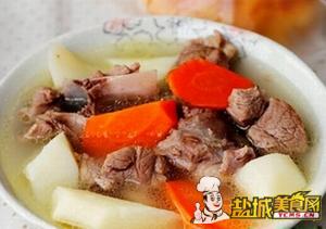 山药胡萝卜炖羊腿