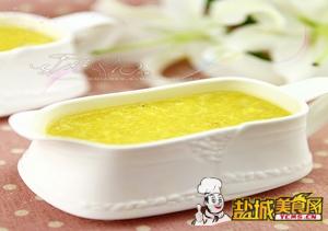 玉米桂花蛋羹