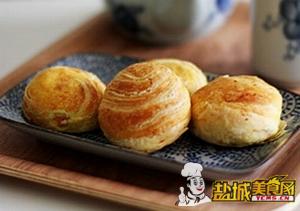 南瓜豆沙酥饼