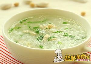 鸡肉菜粥