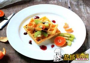 黄金华夫饼