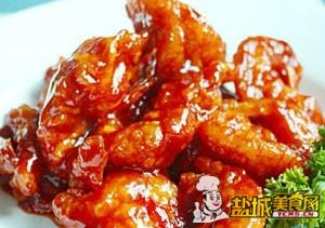 茄汁黄金虾