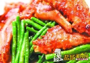 豉椒酱刀豆(图)