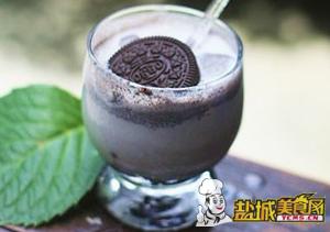 脆香巧克力冰饮