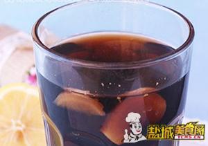 柠檬可乐生姜茶