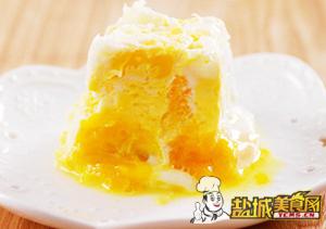 香橙香蕉蒸蛋