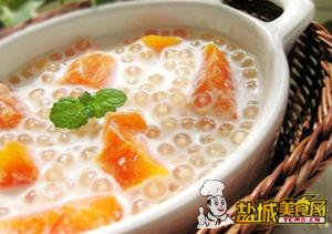 牛奶木瓜西米露
