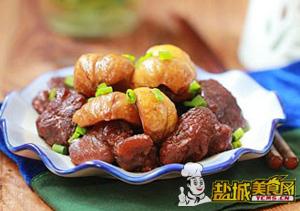 栗子烧牛肉