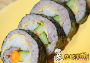 紫米青瓜小卷