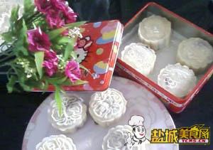 冰皮豆沙月饼