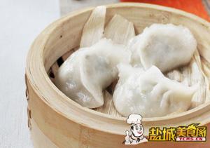 荠菜水晶饺