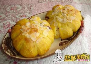 南瓜卡士达包