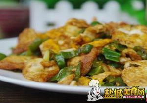 青椒炒荷包蛋