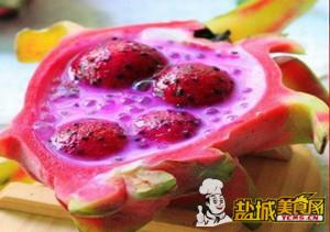 水果牛奶西米露