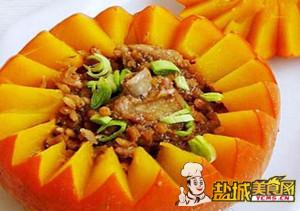 南瓜粉蒸排骨