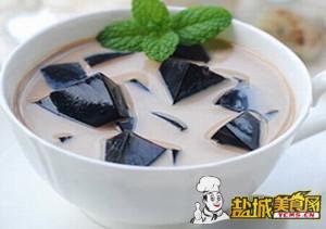 仙草冻奶茶