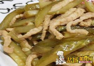 辣酱肉片