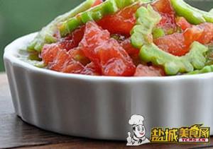 番茄拌苦瓜
