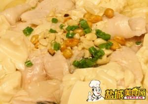 南豆腐汆鱼片