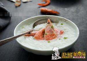 北极虾咸粥