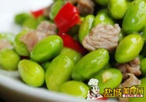 红椒毛豆