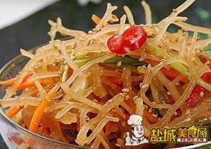 酸辣凉拌龙须菜