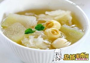 冬瓜莲子银耳羹