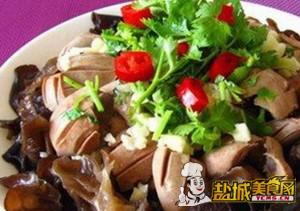 黑木耳拌腰花