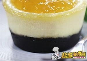 黑白杏果芝士蛋糕