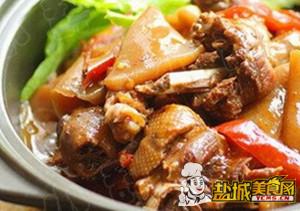 酸辣开胃魔芋烧鸭