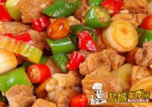 彩椒羊肉丁