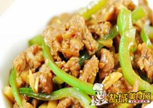 青椒笋丝炒牛肉