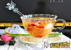 山竹桃胶蔓越莓雪耳羹