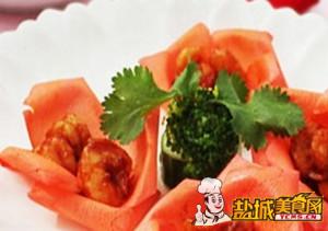 玫瑰虾球