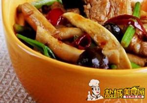 茭白茶树菇
