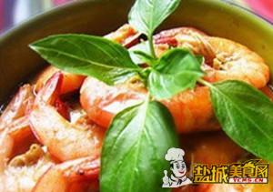 泰式青咖喱虾