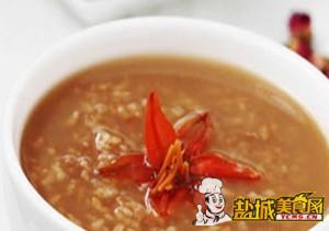 红茶玫瑰粥