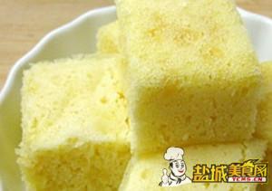 柠檬蒸蛋糕