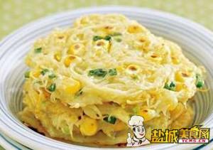 玉米土豆丝小煎饼