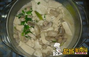蘑菇炖豆腐