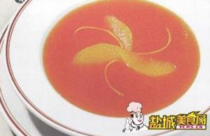 胡萝卜甜橙汤
