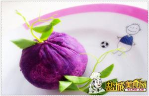 紫薯茶巾绞